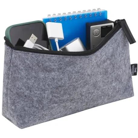 THE GOODS™ Recycled Felt Zippered Pouch 2 of 3