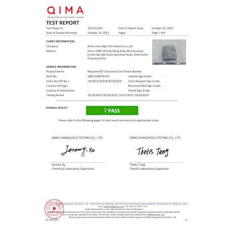 Recycled PET Oversized Coral Fleece Blanket 10 of 16