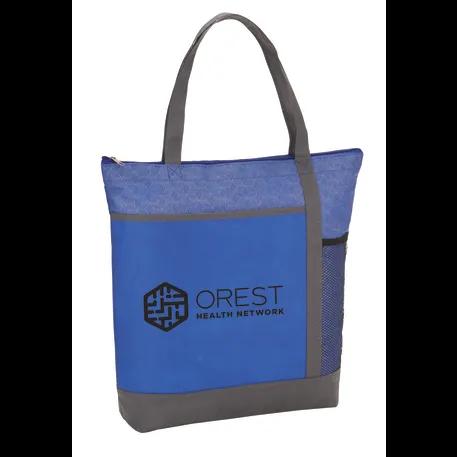 Chrome Non-Woven Zipper Convention Tote 9 of 11