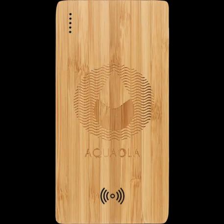 FSC® 100% Bamboo 5000 mAh Wireless Power Bank