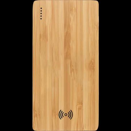 FSC® 100% Bamboo 5000 mAh Wireless Power Bank 2 of 5