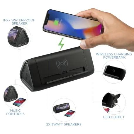 High Sierra Outdoor Speaker & Wireless PowerBank 6 of 15