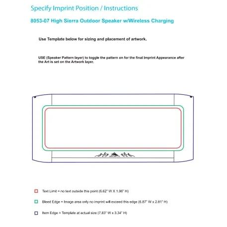 High Sierra Outdoor Speaker & Wireless PowerBank 10 of 15