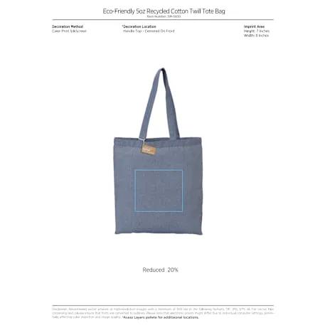 Recycled 5oz Cotton Twill Tote 18 of 27
