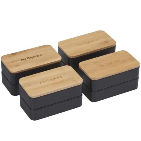 Stackable Bamboo Fiber Bento Box 11 of 24