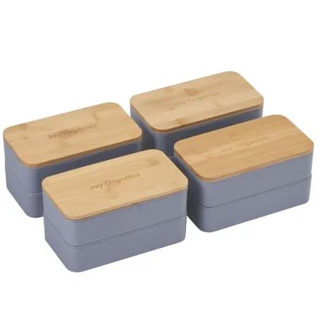 Stackable Bamboo Fiber Bento Box 17 of 24