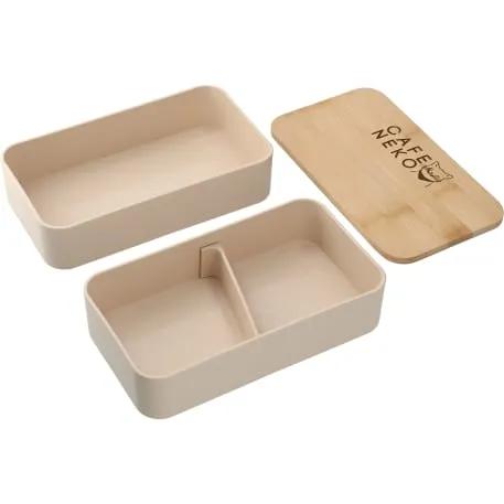 Stackable Bamboo Fiber Bento Box 4 of 24