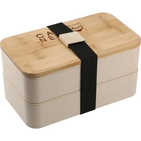 Stackable Bamboo Fiber Bento Box 6 of 24