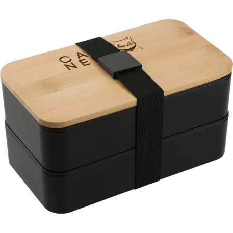 Stackable Bamboo Fiber Bento Box 12 of 24