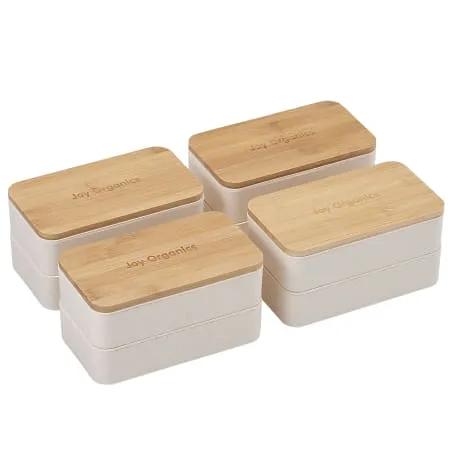 Stackable Bamboo Fiber Bento Box 5 of 24