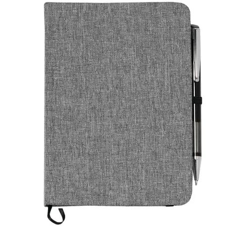 5" x 7" FSC® Mix Heathered Bound Notebook 6 of 7