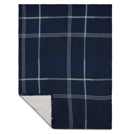 Plaid Fleece Sherpa Blanket 16 of 16