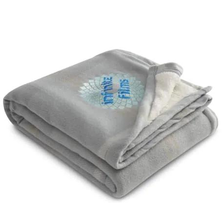 Plaid Fleece Sherpa Blanket 15 of 16