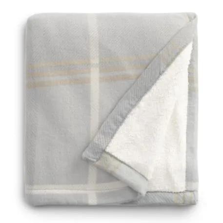 Plaid Fleece Sherpa Blanket 10 of 21