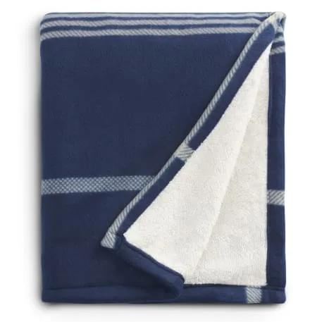 Plaid Fleece Sherpa Blanket 3 of 21