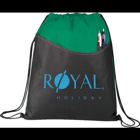 Rivers Non-Woven Drawstring Bag 1 of 8