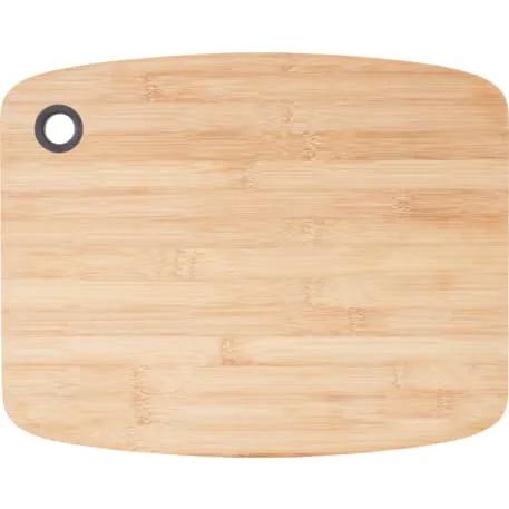 Large Bamboo Cutting Board with Silicone Grip 1 of 5