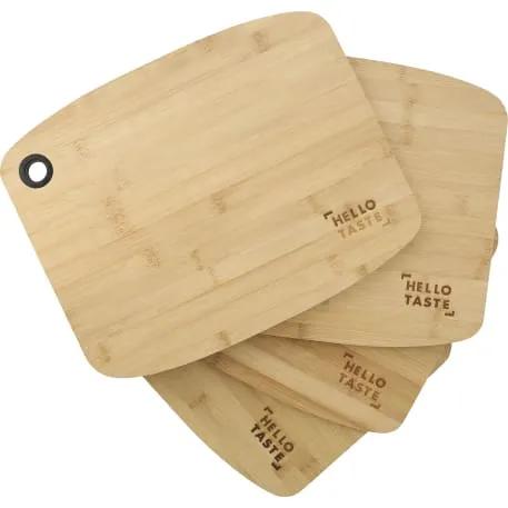 Large Bamboo Cutting Board with Silicone Grip 5 of 5