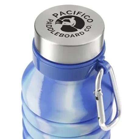 Zigoo Silicone Collapsible Bottle 18oz - Tie Dye 4 of 19