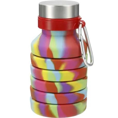 Zigoo Silicone Collapsible Bottle 18oz - Tie Dye 7 of 19