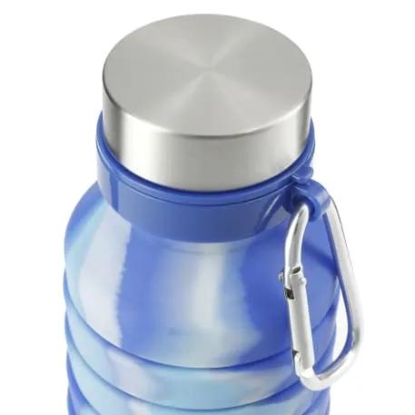 Zigoo Silicone Collapsible Bottle 18oz - Tie Dye 2 of 19