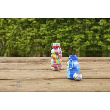 Zigoo Silicone Collapsible Bottle 18oz - Tie Dye 18 of 19