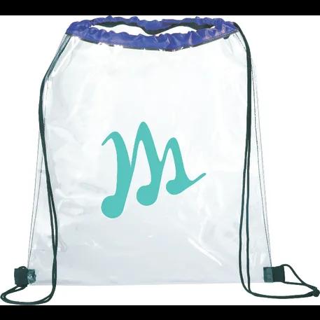 Rally Clear Drawstring Bag