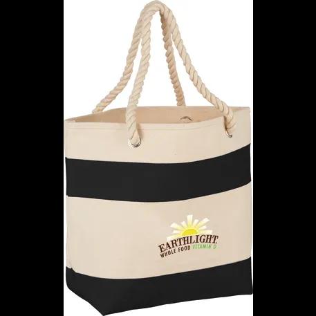 Rope Handle 16oz Cotton Canvas Tote 2 of 7