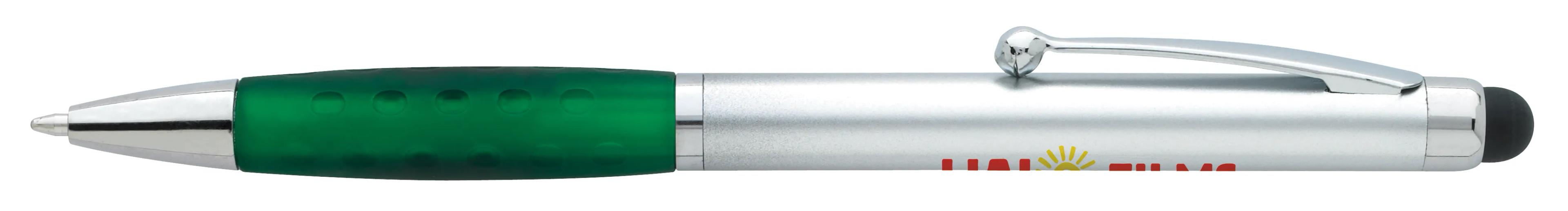 Silver Stylus Grip Pen
