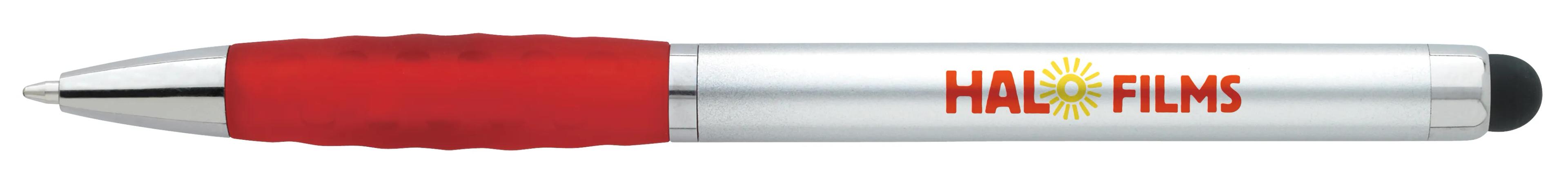 Silver Stylus Grip Pen 2 of 11