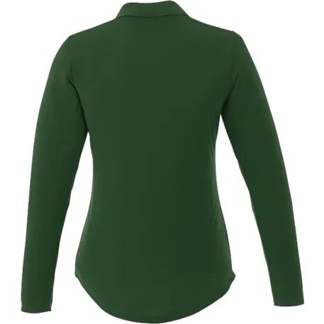 Women's Mori Long Sleeve Polo 16 of 29