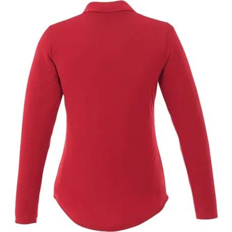 Women's Mori Long Sleeve Polo 13 of 29