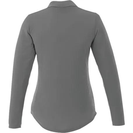 Women's Mori Long Sleeve Polo 17 of 29