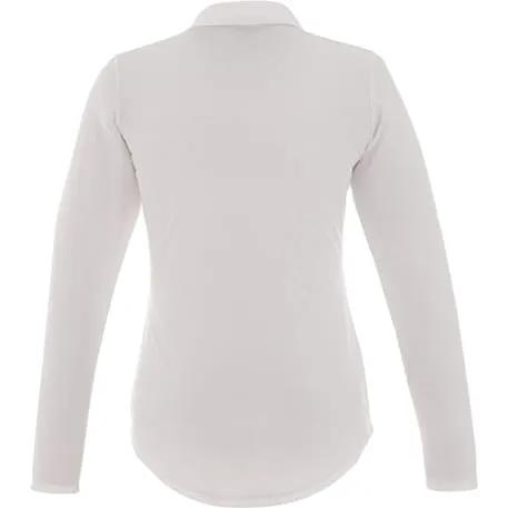 Women's Mori Long Sleeve Polo 23 of 29