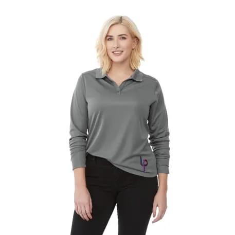 Women's Mori Long Sleeve Polo 3 of 29