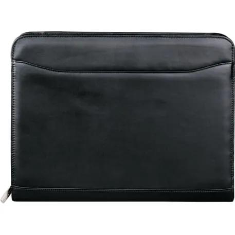 Millennium Leather Zippered Padfolio FSC® Mix Pape 1 of 2