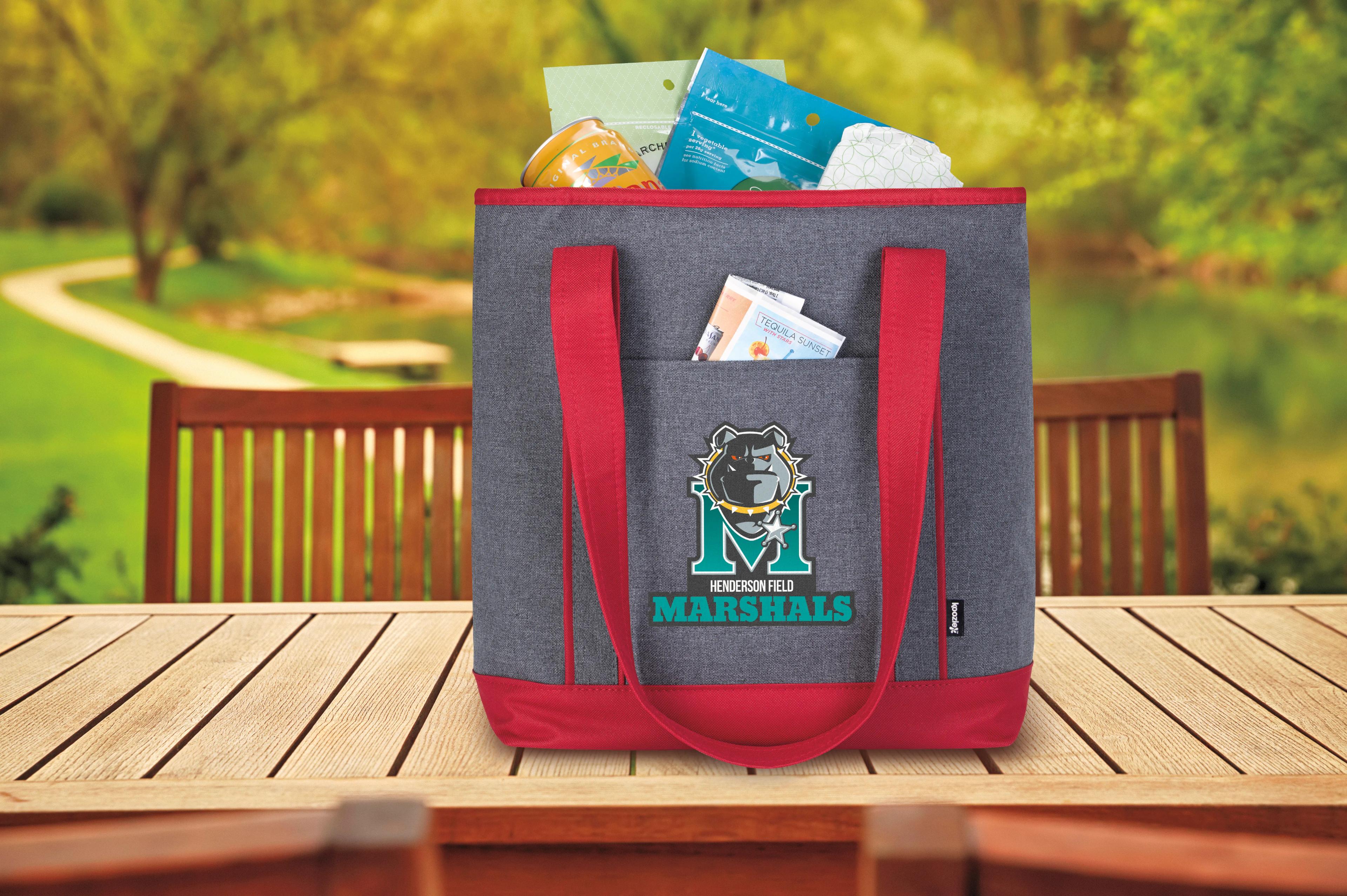 Koozie® Two-Tone Lunch-Time Cooler Tote 35 of 35