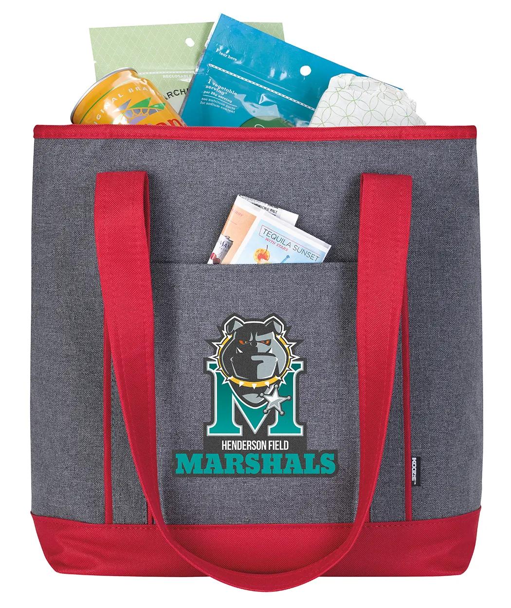 Koozie® Two-Tone Lunch-Time Cooler Tote 3 of 35