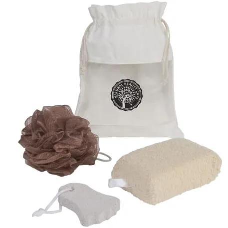 3-Piece Jute Spa Set 7 of 7