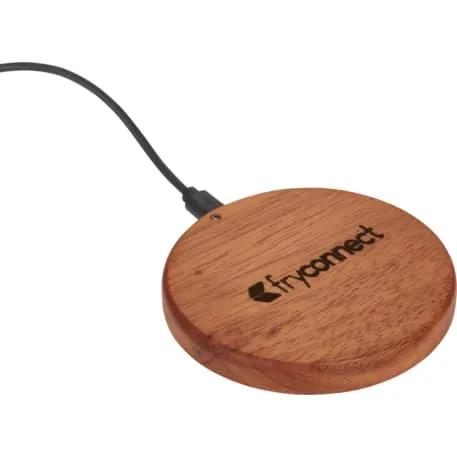 FSC® 100% Wood Wireless Charging Pad 4 of 4