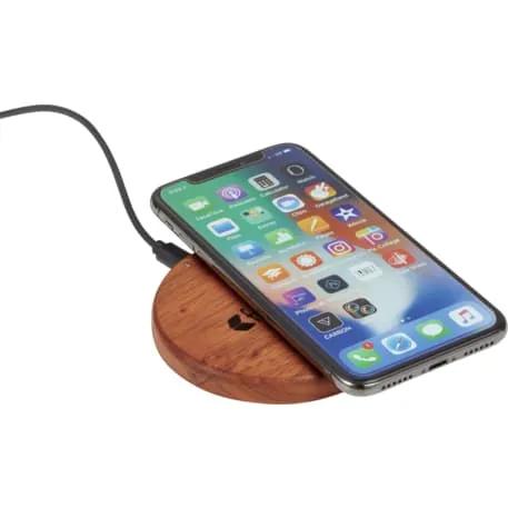 FSC® 100% Wood Wireless Charging Pad 1 of 4