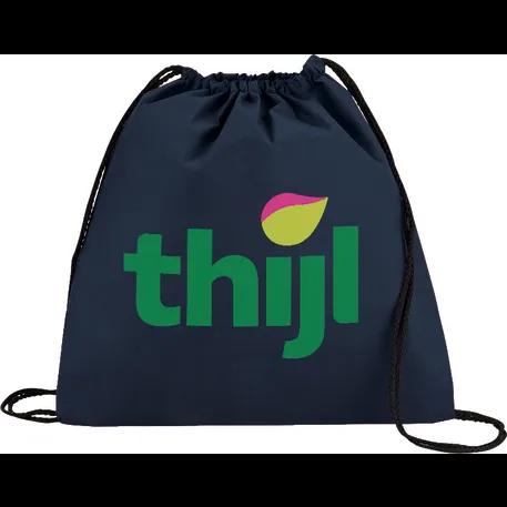 Evergreen Non-Woven Drawstring Bag