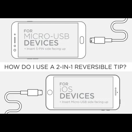 Route Light Up Logo 3-in-1 Cable 17 of 17