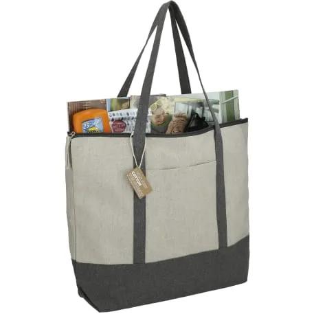 Repose 10oz Recycled Cotton Zippered Tote 11 of 12