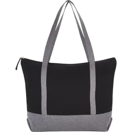 Repose 10oz Recycled Cotton Zippered Tote 10 of 12