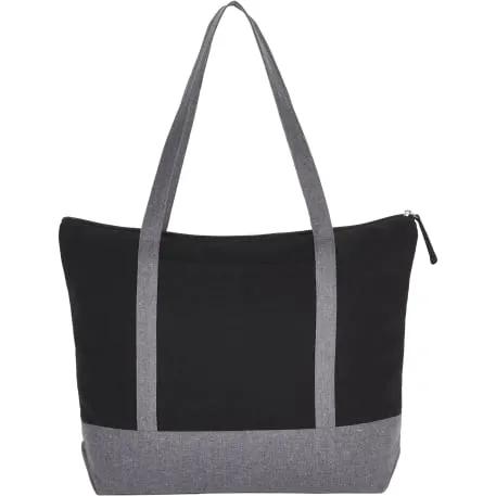 Repose 10oz Recycled Cotton Zippered Tote 5 of 12