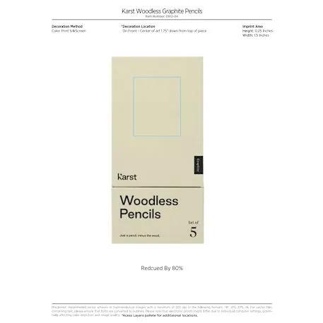 Karst Woodless Graphite Pencils 6 of 18