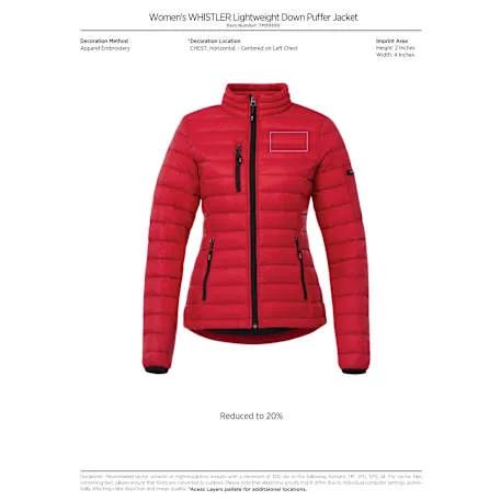 Women's Whistler Light Down Jacket 29 of 42