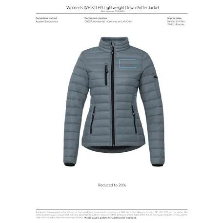 Women's Whistler Light Down Jacket 34 of 42