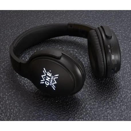 Light Up Logo Bluetooth Headphones 6 of 9